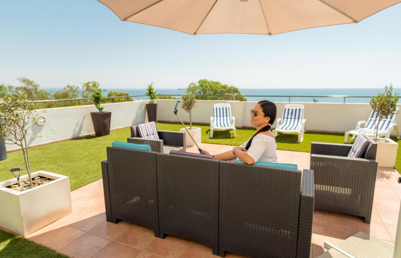Апартаменты Makenzy Seaview Penthouse Ларнака Экстерьер фото