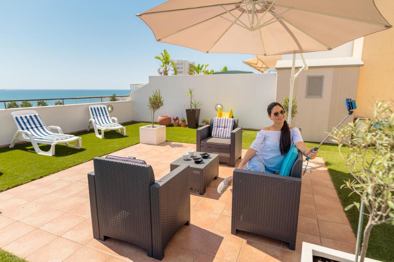 Апартаменты Makenzy Seaview Penthouse Ларнака Экстерьер фото