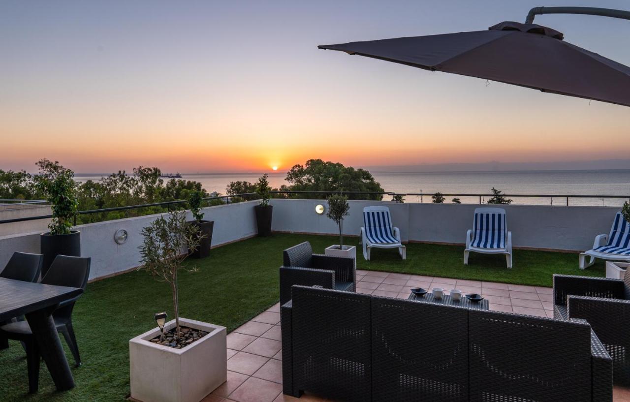 Апартаменты Makenzy Seaview Penthouse Ларнака Экстерьер фото